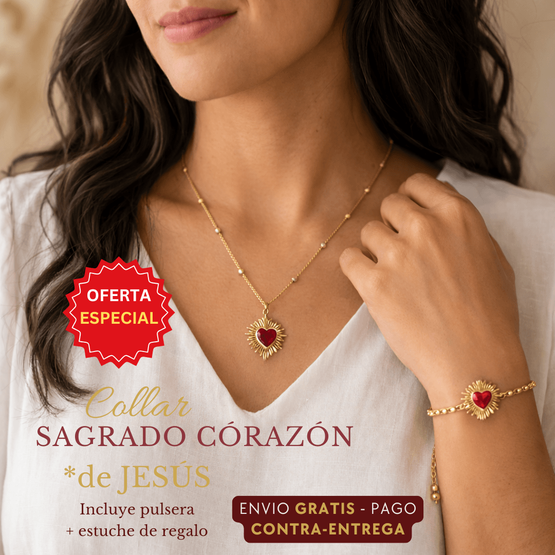 Lleva contigo el amor y la protección del Sagrado Corazón de Jesús