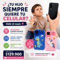 ¿Tu hijo siempre quiere tu celular?
